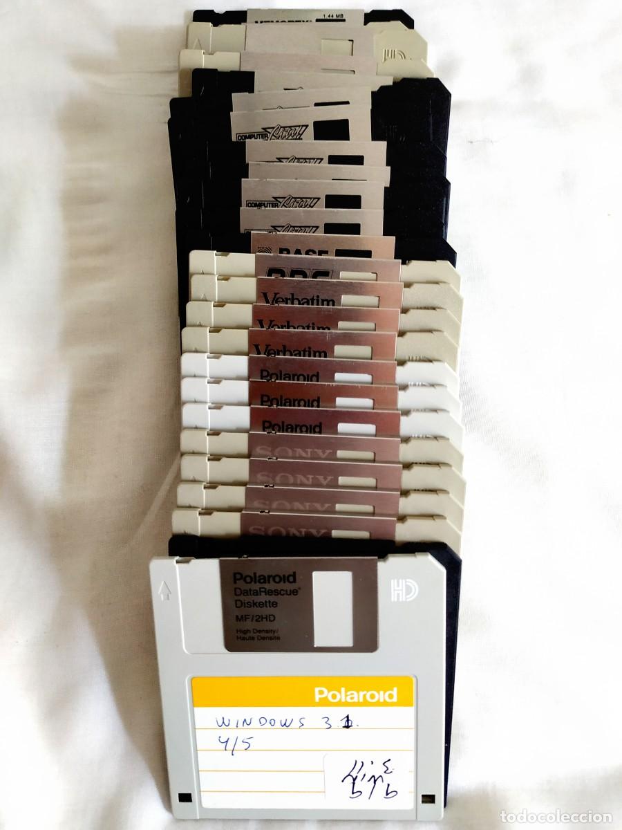 Segunda Mano: LOTE DE 25 DISKETTES 3.5 PULGADAS - USADOS, PERO RECOMPROBADOS UNO A UNO