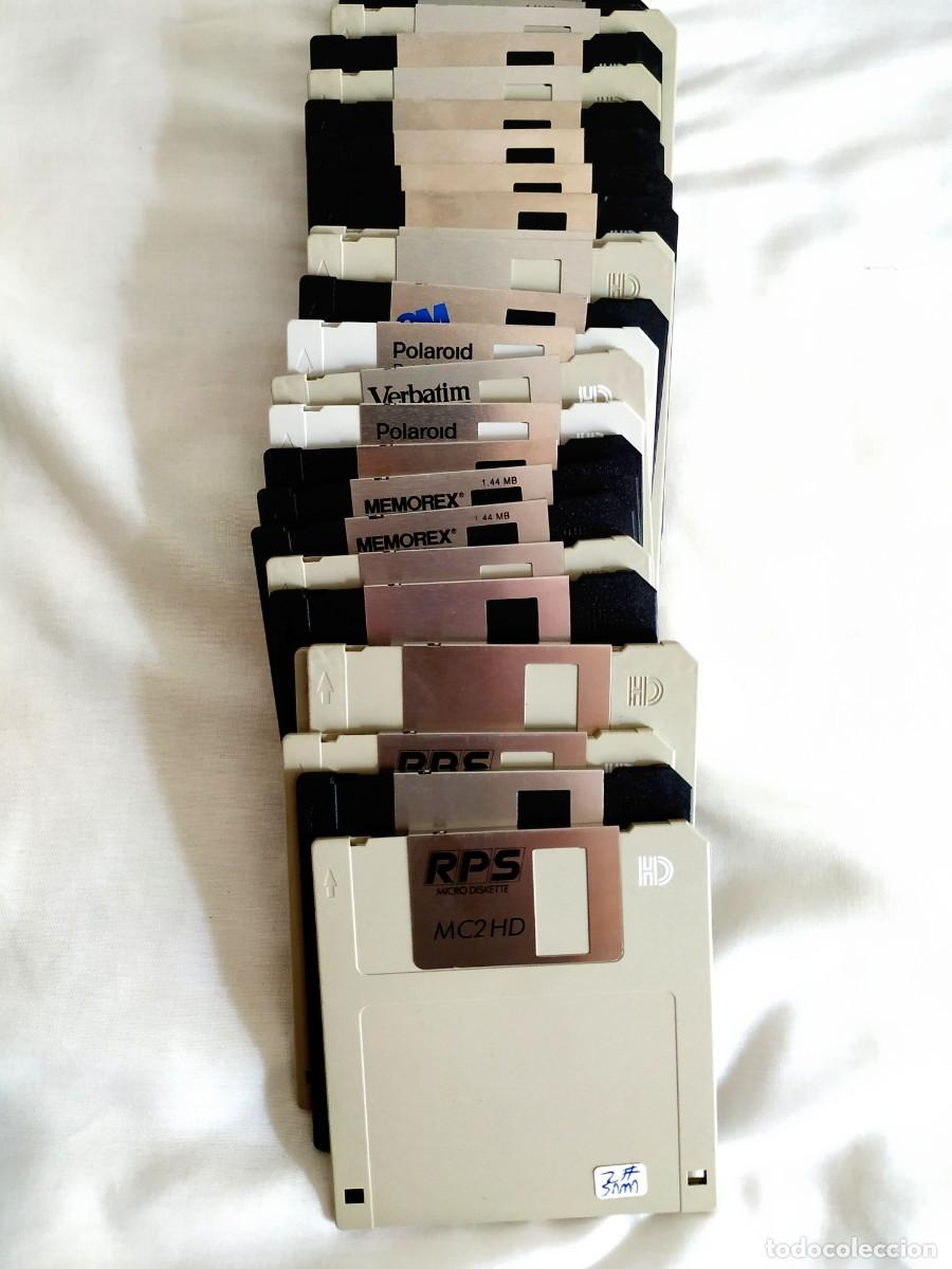 Segunda mano: LOTE DE 25 DISKETTES 3.5 PULGADAS - RECOMPROBADOS UNO A UNO - Foto 1