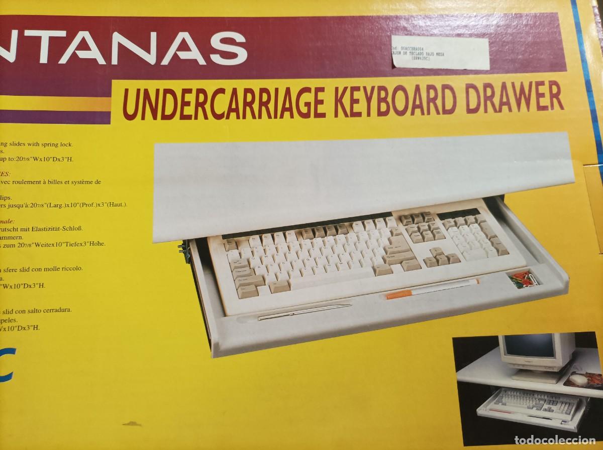 Segunda mano: Bandeja extra&iacute;ble de TECLADO ANTANAS DRW 439 - Foto 1