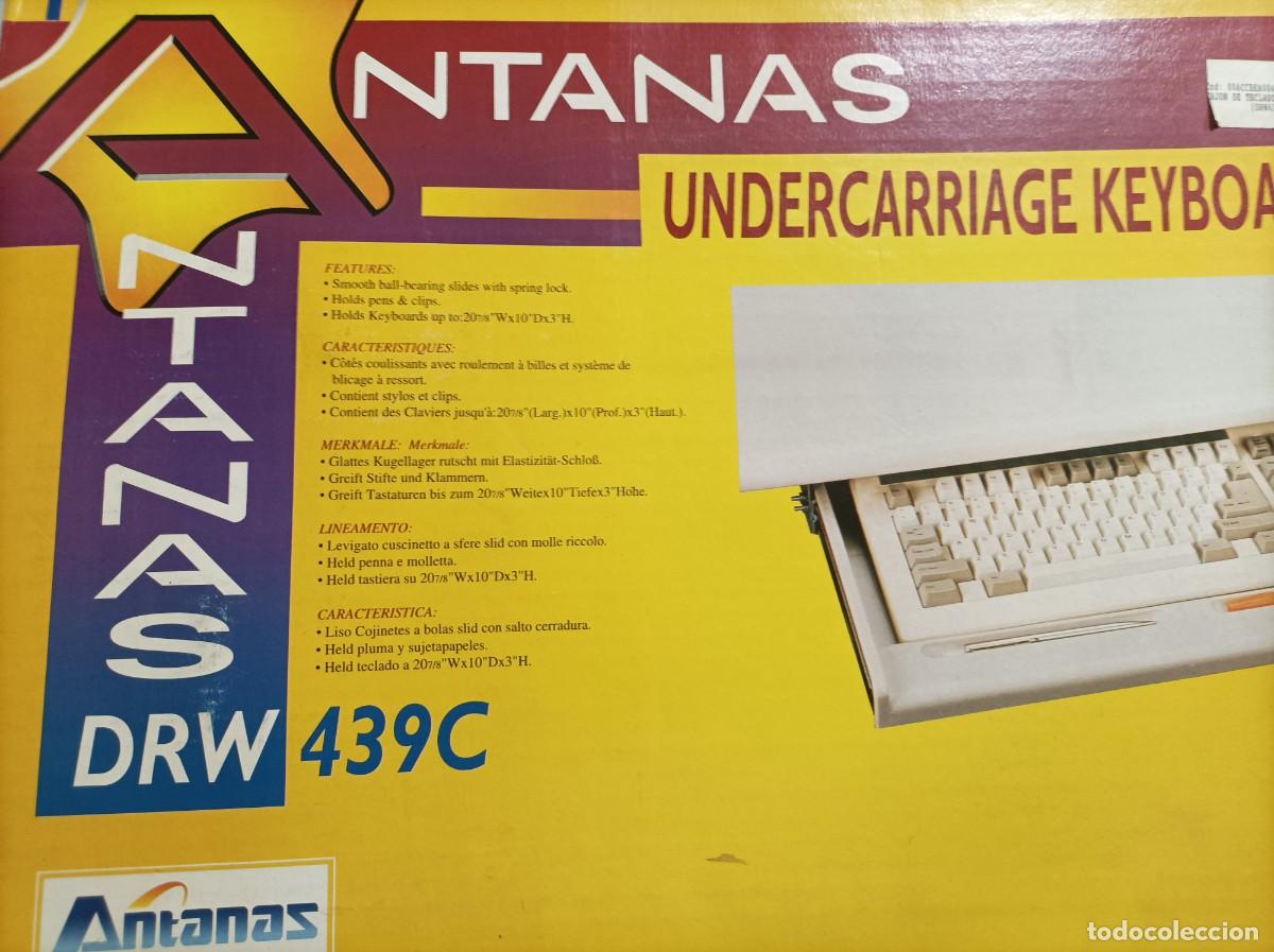 Segunda mano: Bandeja extra&iacute;ble de TECLADO ANTANAS DRW 439 - Foto 2