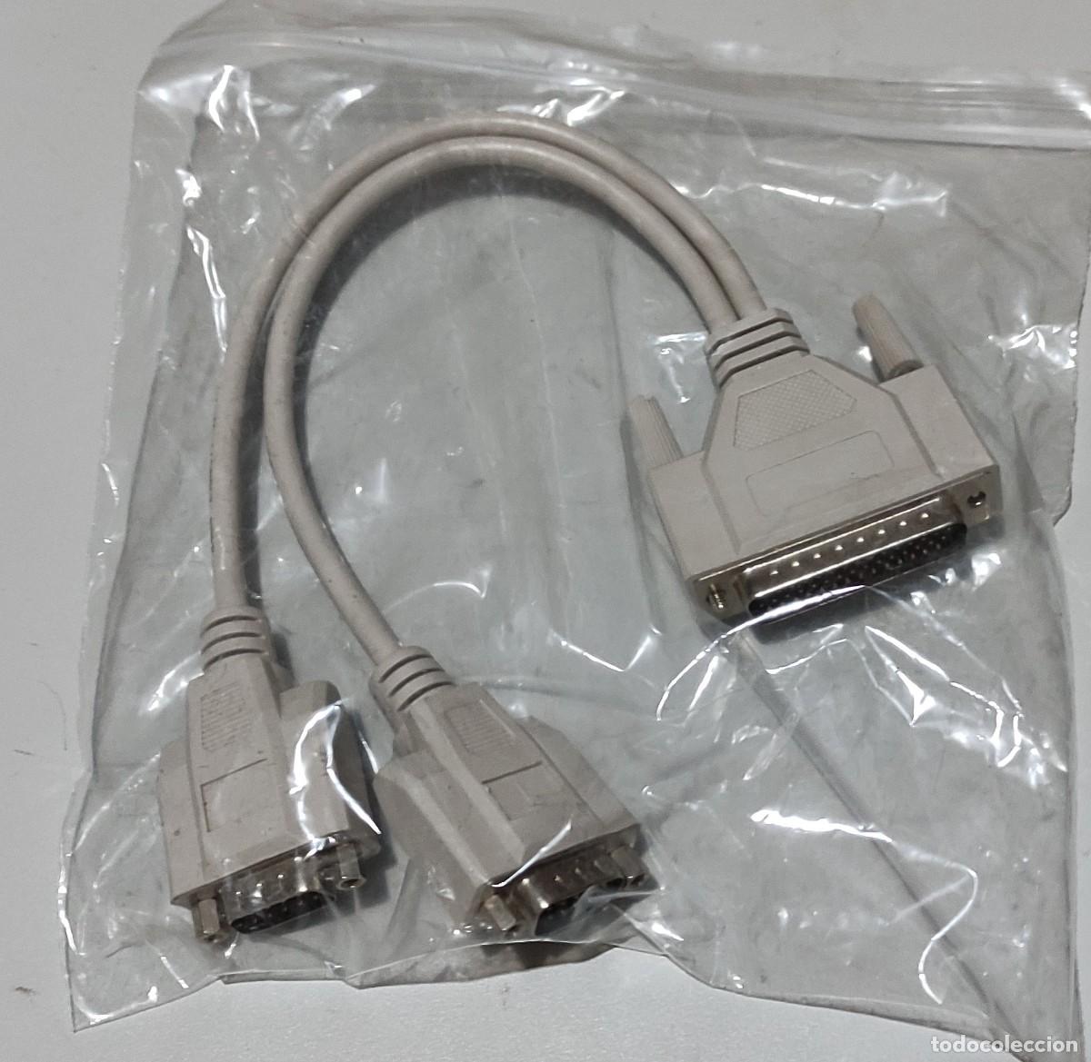 Segunda mano: CABLE VGA MACHOS A IMPRESORAS DE TPV (CALPT) - BEIG. - Foto 1