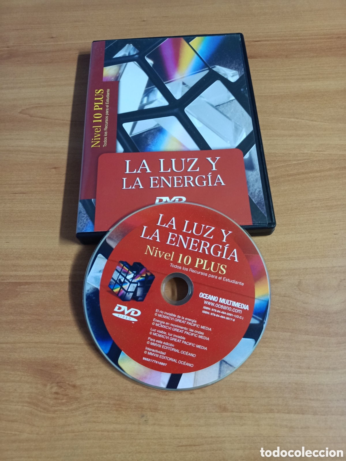 Segunda mano: DVD Oc&eacute;ano multimedia - La luz y la energ&iacute;a - Foto 1