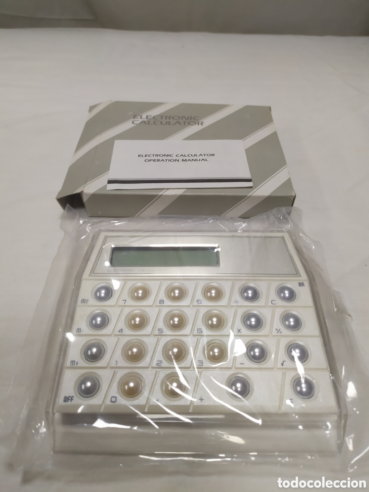 Segunda mano: Antigua calculadora electr&oacute;nica - Foto 2