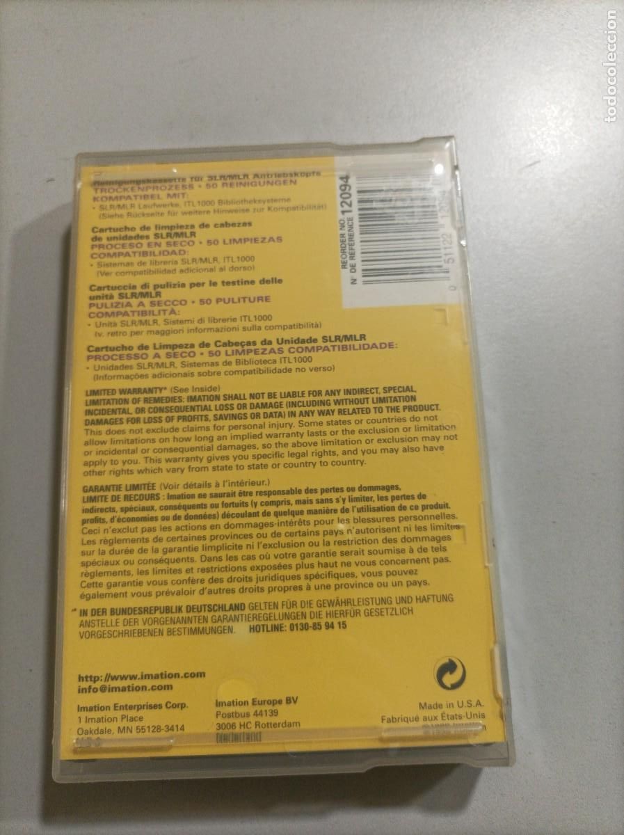 Segunda mano: Kit de limpieza de cartuchos IMATION - Foto 2