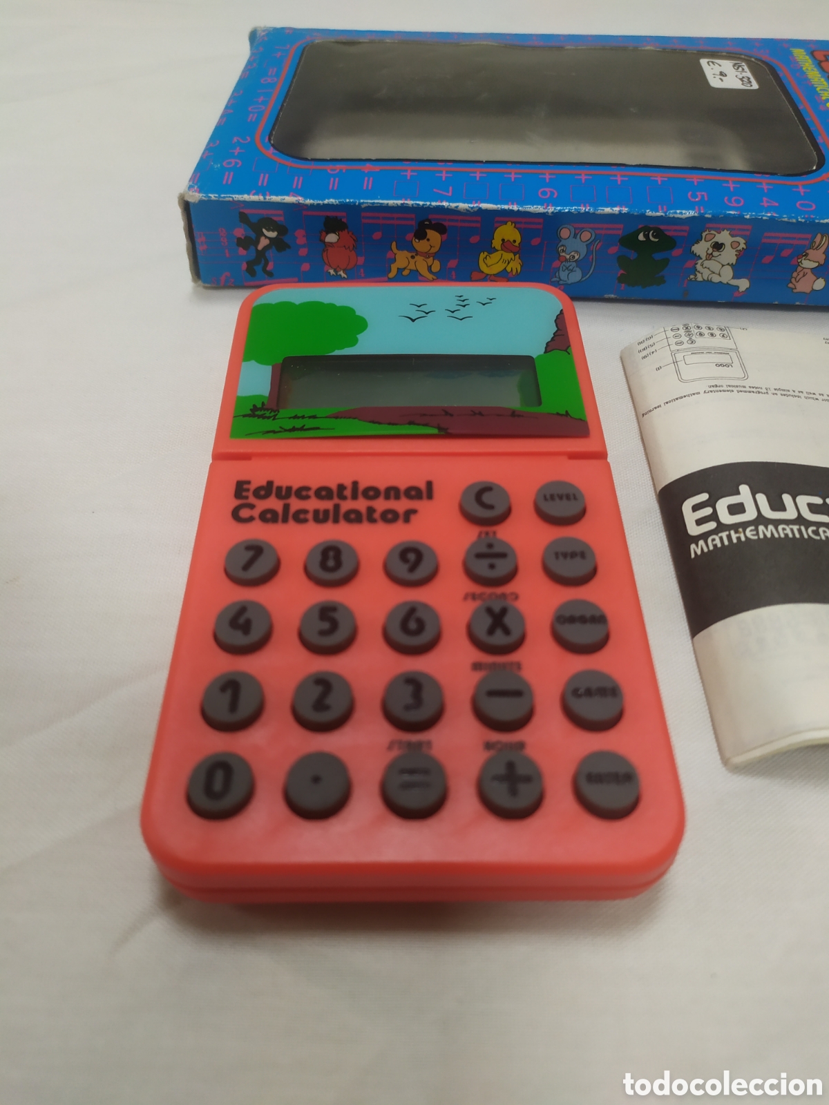 Segunda mano: Antigua calculadora educational con juegos - Foto 3