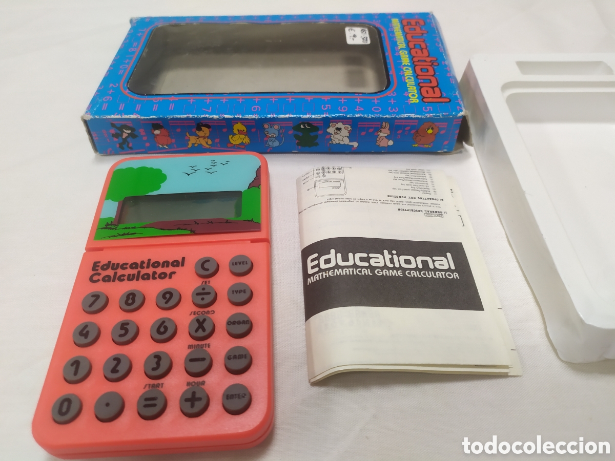 Segunda mano: Antigua calculadora educational con juegos - Foto 4