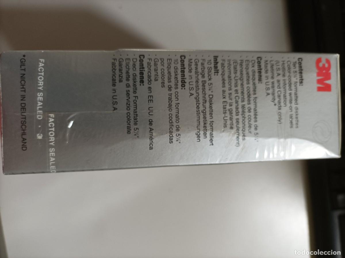 Segunda mano: Pack de 10 discos de 5.25 3M - Foto 3