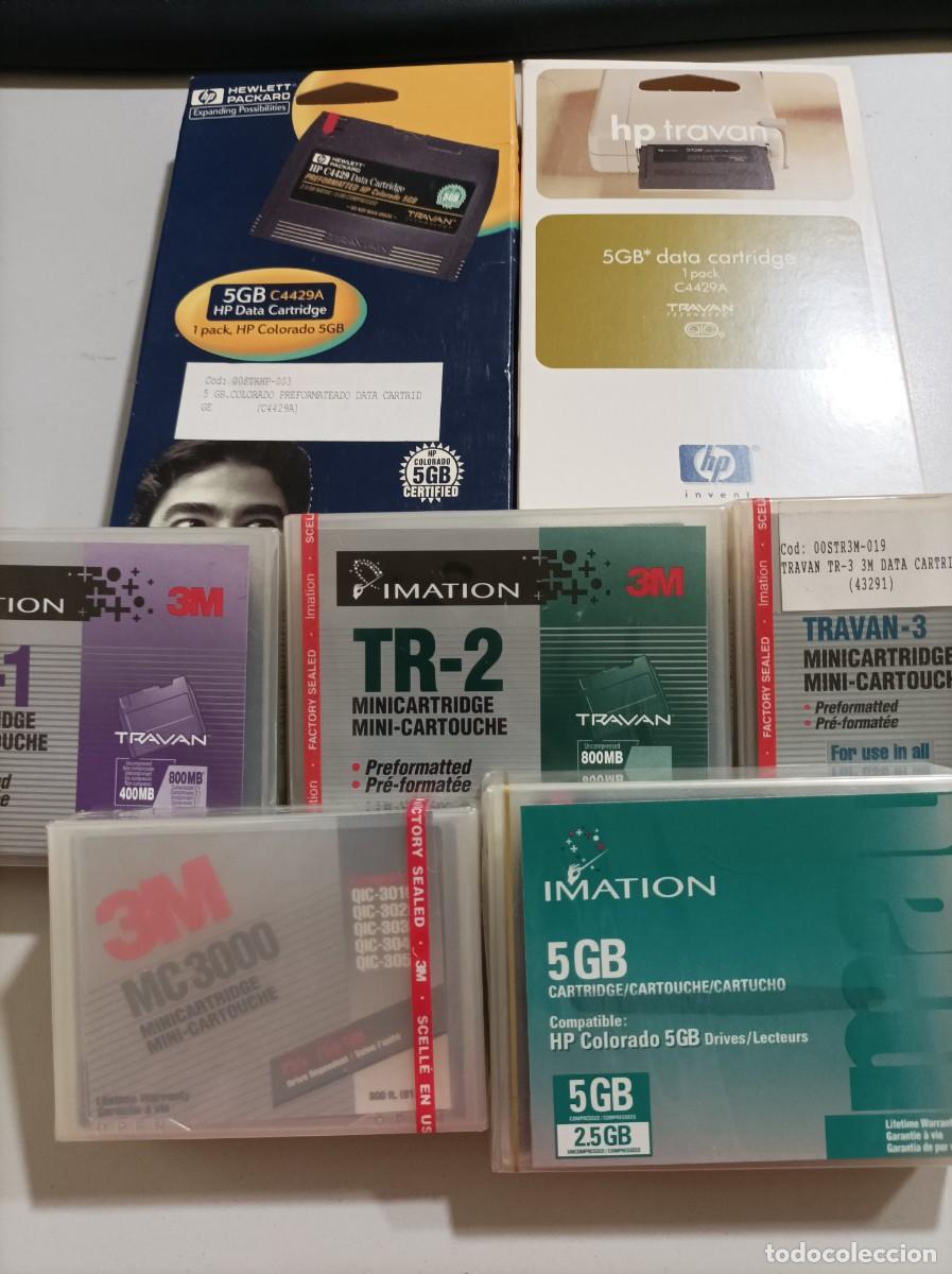 Segunda mano: Lote de 7 cartuchos de datos - Foto 1