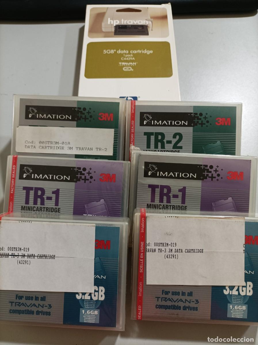 Segunda mano: Lote de 7 cartuchos de datos - Foto 1