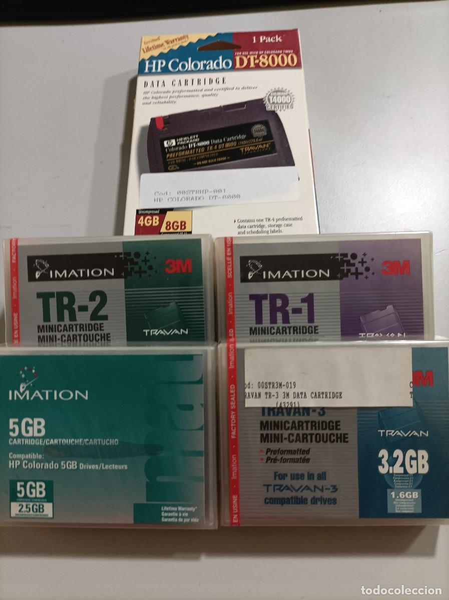 Segunda mano: Lote de 5 cartuchos de datos - Foto 1