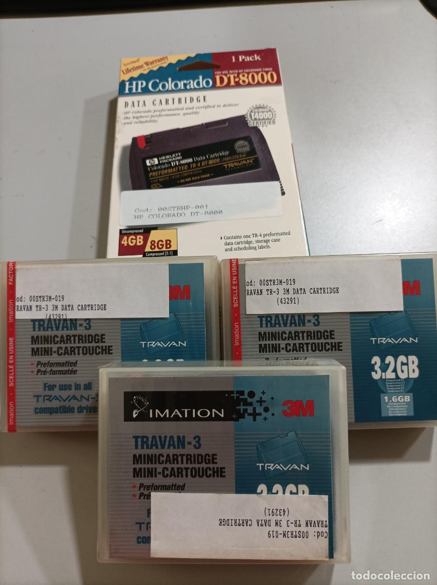 Segunda mano: Lote de 4 cartuchos de datos - Foto 1