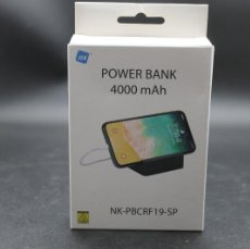 Segunda Mano: POWER BANK 4000 MAH NK-PBCRF19-SP CON SOPORTE PARA TELEFONO. Lote 370904036