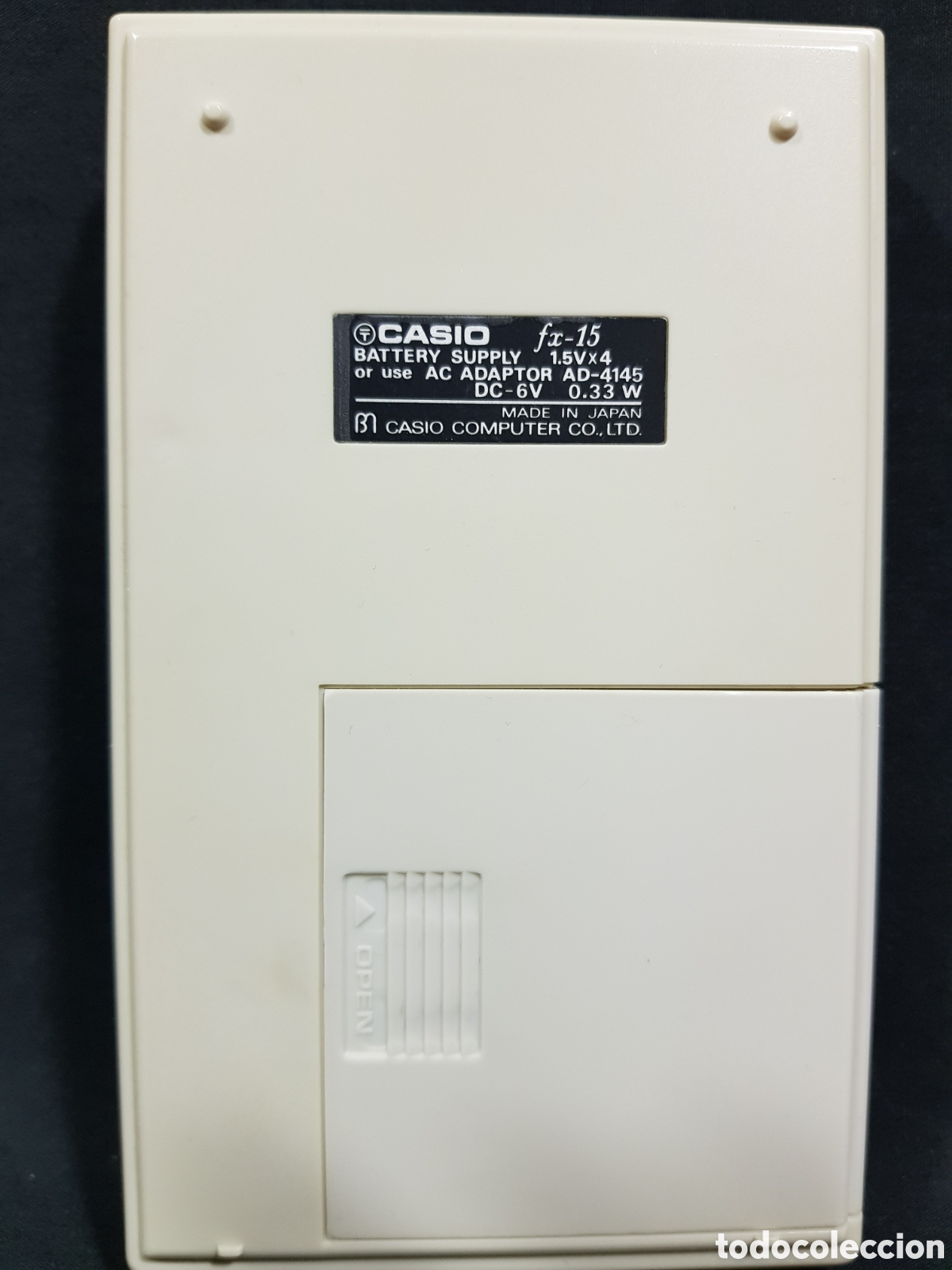 Segunda mano: Casio FX-15 Calculadora Cient&iacute;fica Con Funda - Foto 4