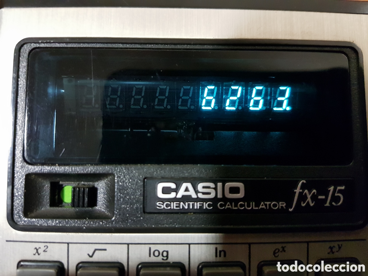 Segunda mano: Casio FX-15 Calculadora Cient&iacute;fica Con Funda - Foto 19