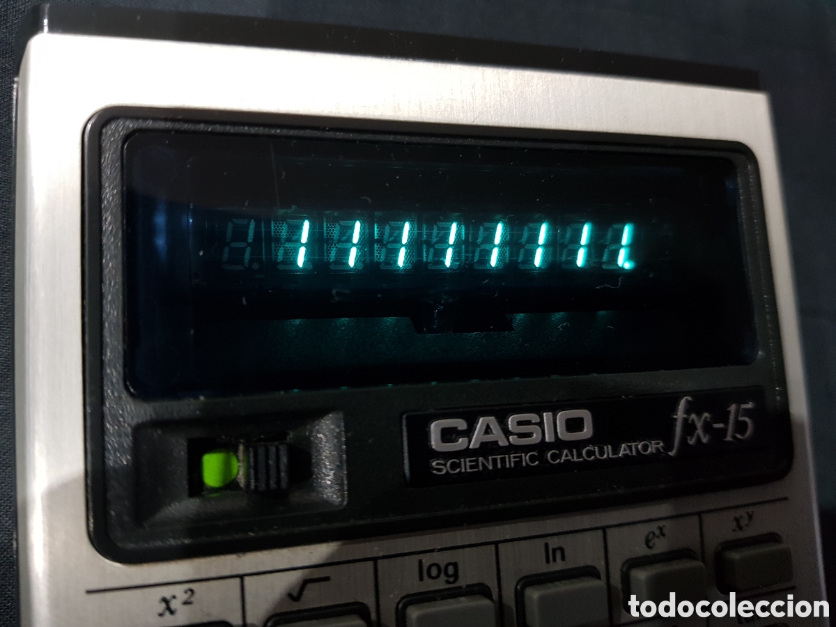 Segunda mano: Casio FX-15 Calculadora Cient&iacute;fica Con Funda - Foto 20