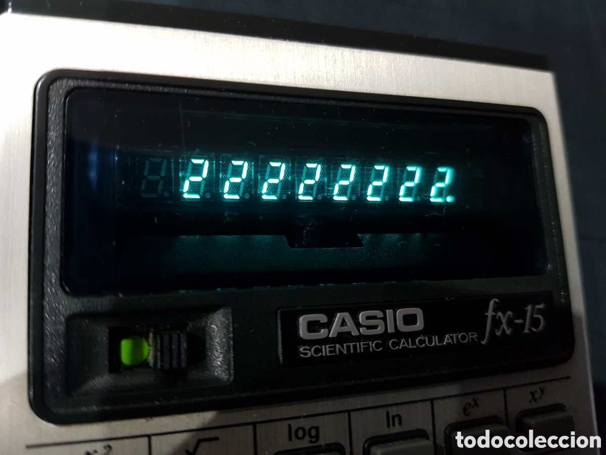 Segunda mano: Casio FX-15 Calculadora Cient&iacute;fica Con Funda - Foto 21