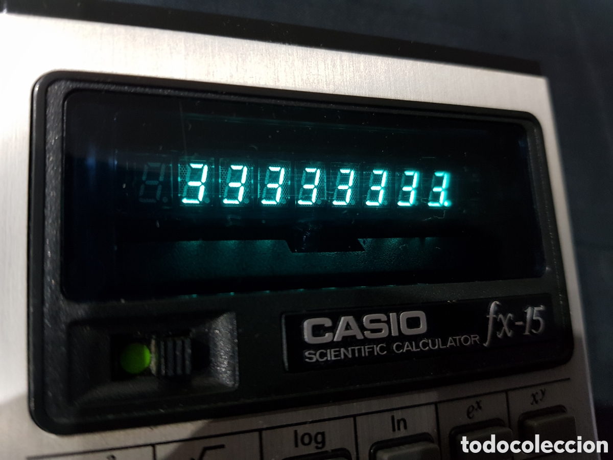 Segunda mano: Casio FX-15 Calculadora Cient&iacute;fica Con Funda - Foto 22