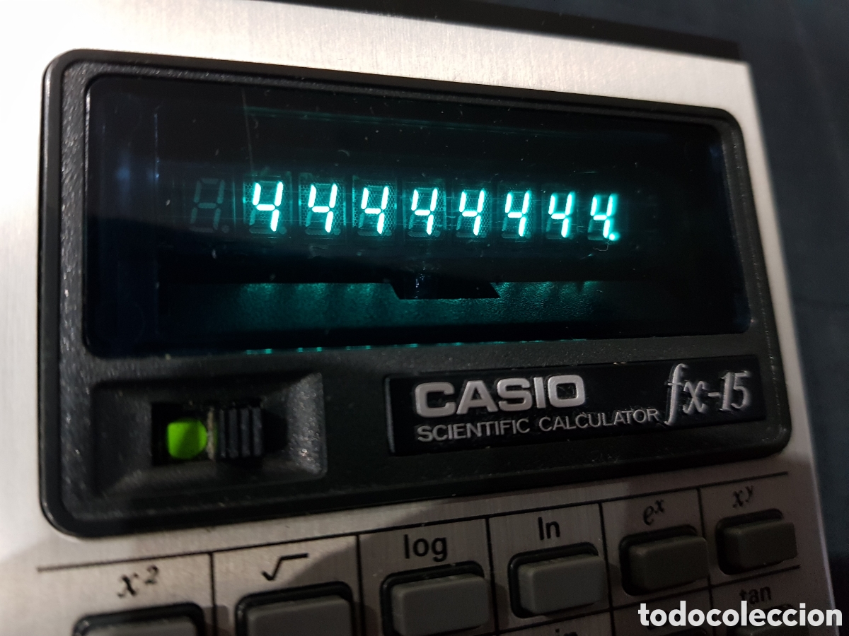Segunda mano: Casio FX-15 Calculadora Cient&iacute;fica Con Funda - Foto 23