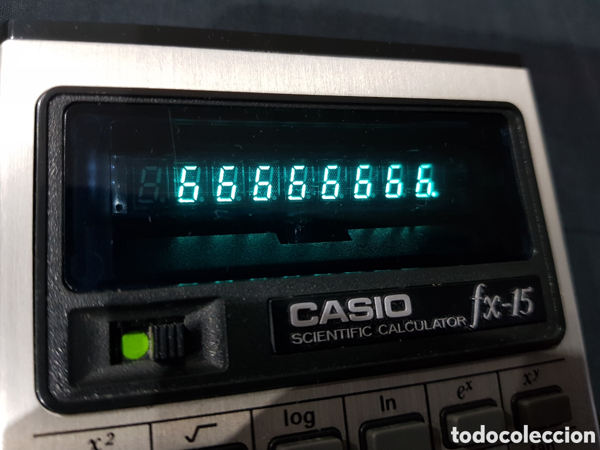 Segunda mano: Casio FX-15 Calculadora Cient&iacute;fica Con Funda - Foto 25