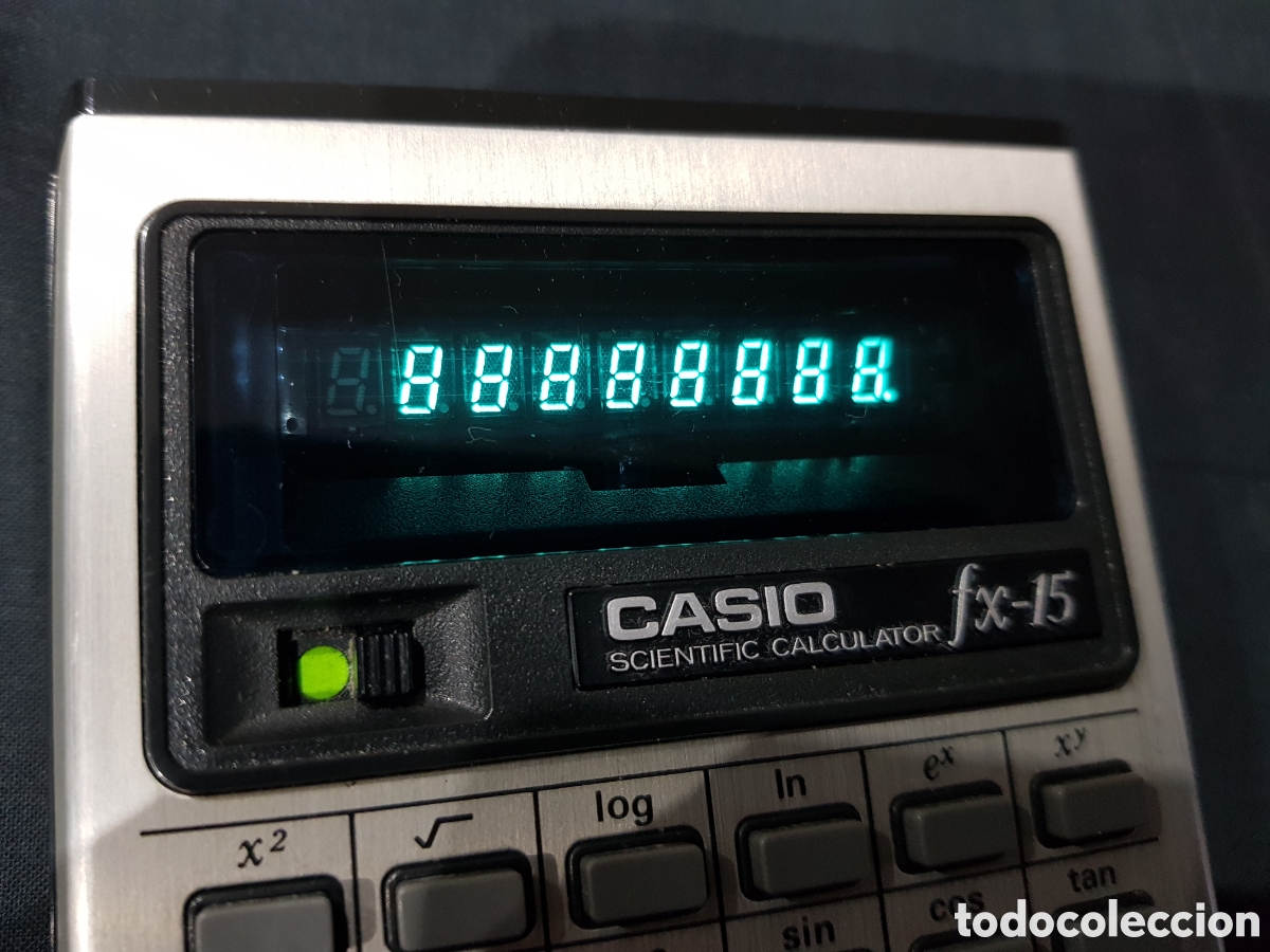 Segunda mano: Casio FX-15 Calculadora Cient&iacute;fica Con Funda - Foto 27