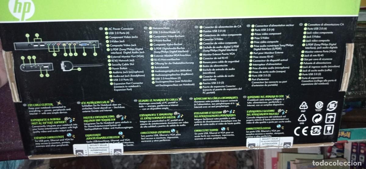 Segunda mano: BASE DE EXPANSI&Oacute;N HP QuickDock 2.0 NUEVO - Foto 9