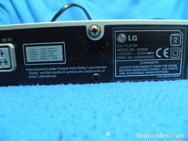 Segunda mano: Reproductor DVD LG DZ9900 funcionando - Foto 7