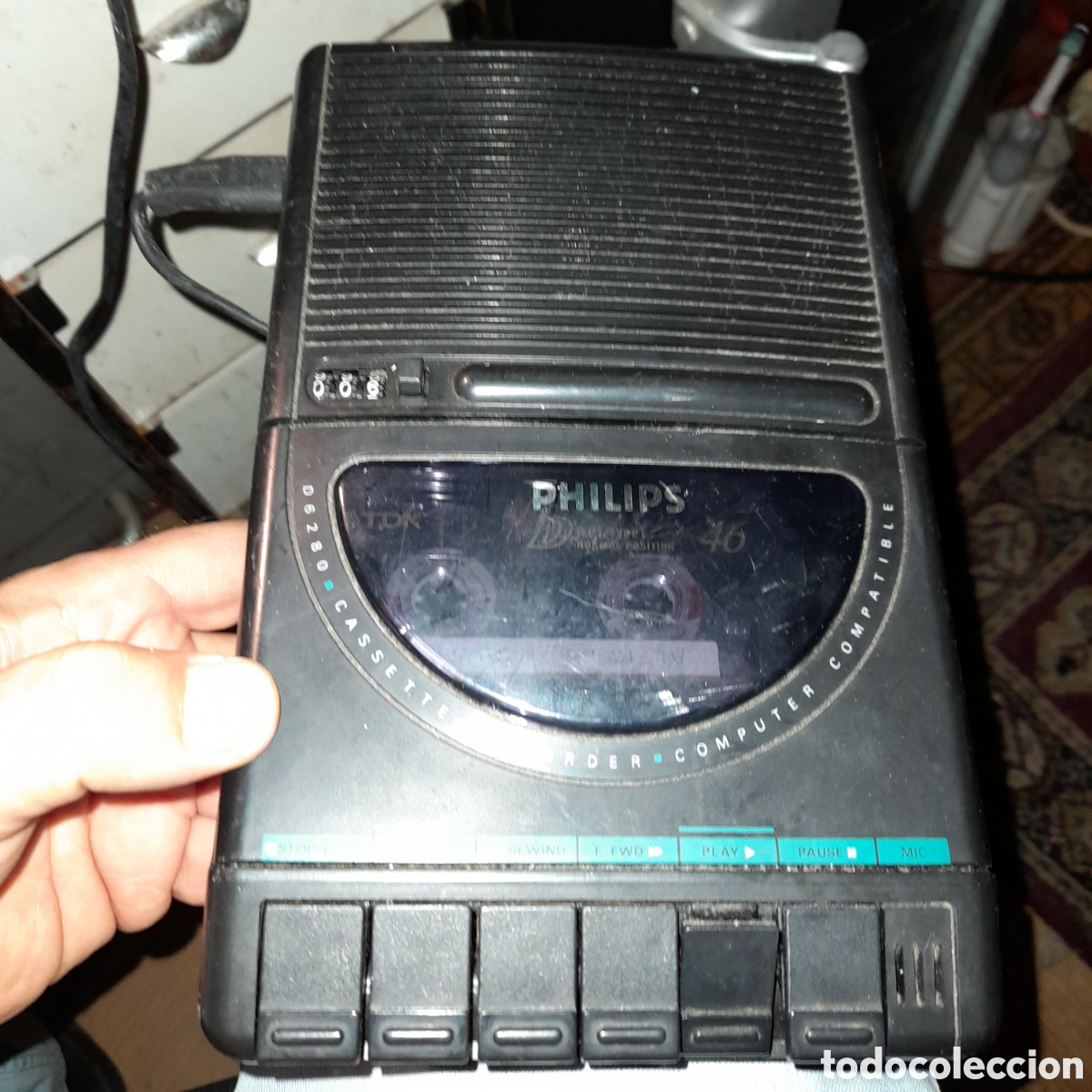 Segunda mano: Cassette Sanyo antiguo funcionando - Foto 3