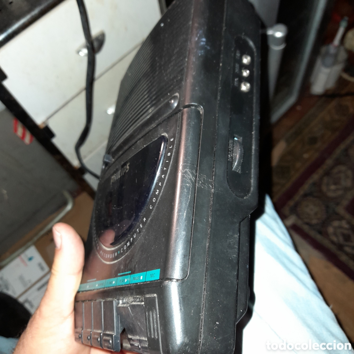 Segunda mano: Cassette Sanyo antiguo funcionando - Foto 4