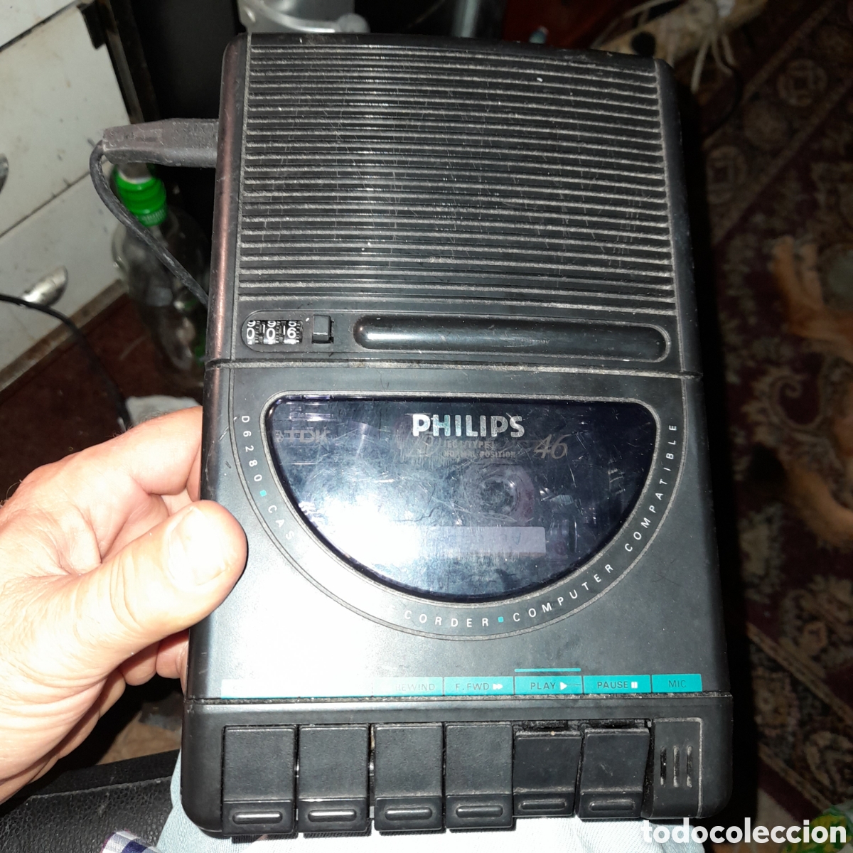 Segunda mano: Cassette Sanyo antiguo funcionando - Foto 1