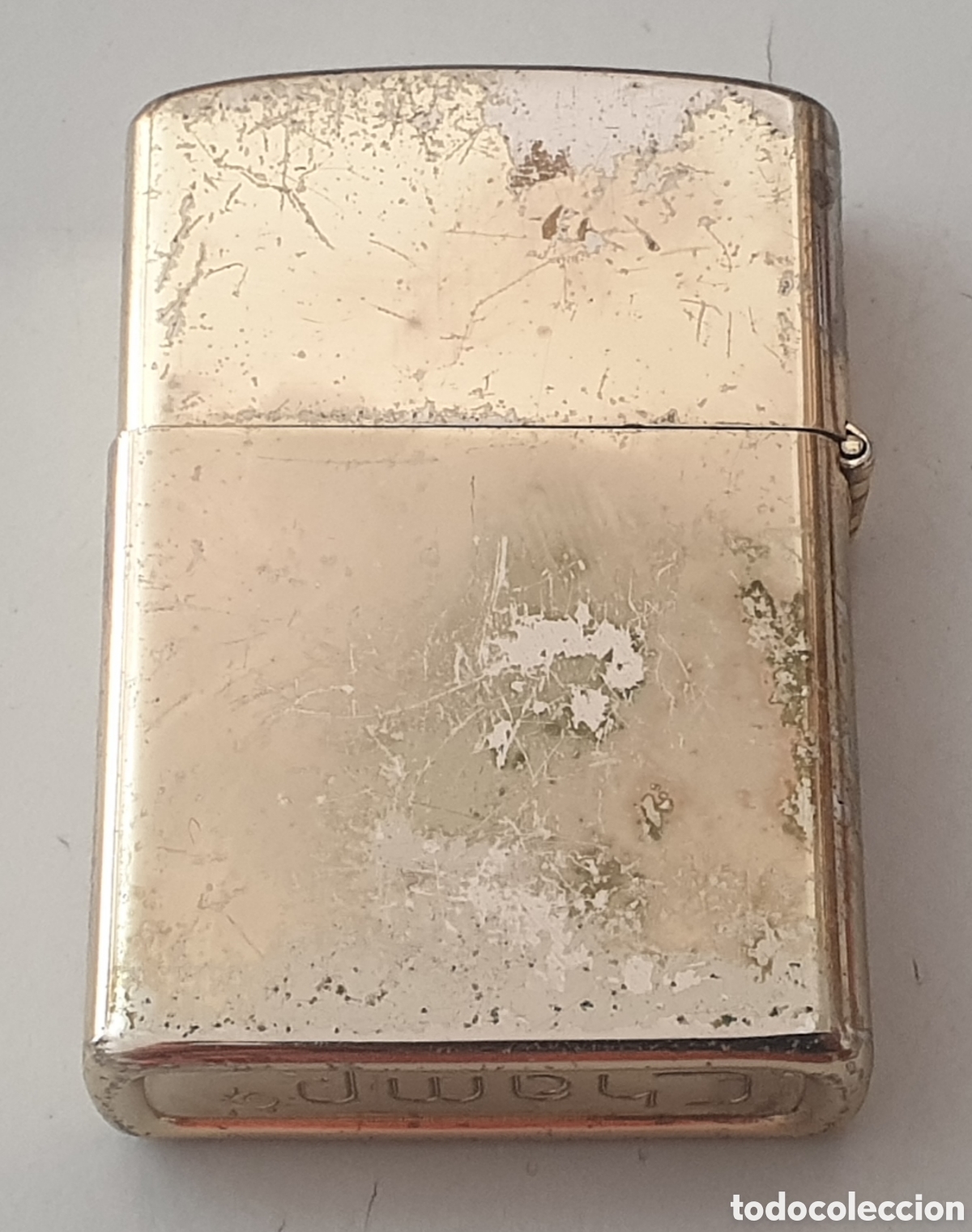 Segunda mano: ANTIGUO MECHERO ENCENDEDOR CHAMP TIPO ZIPPO - Foto 3
