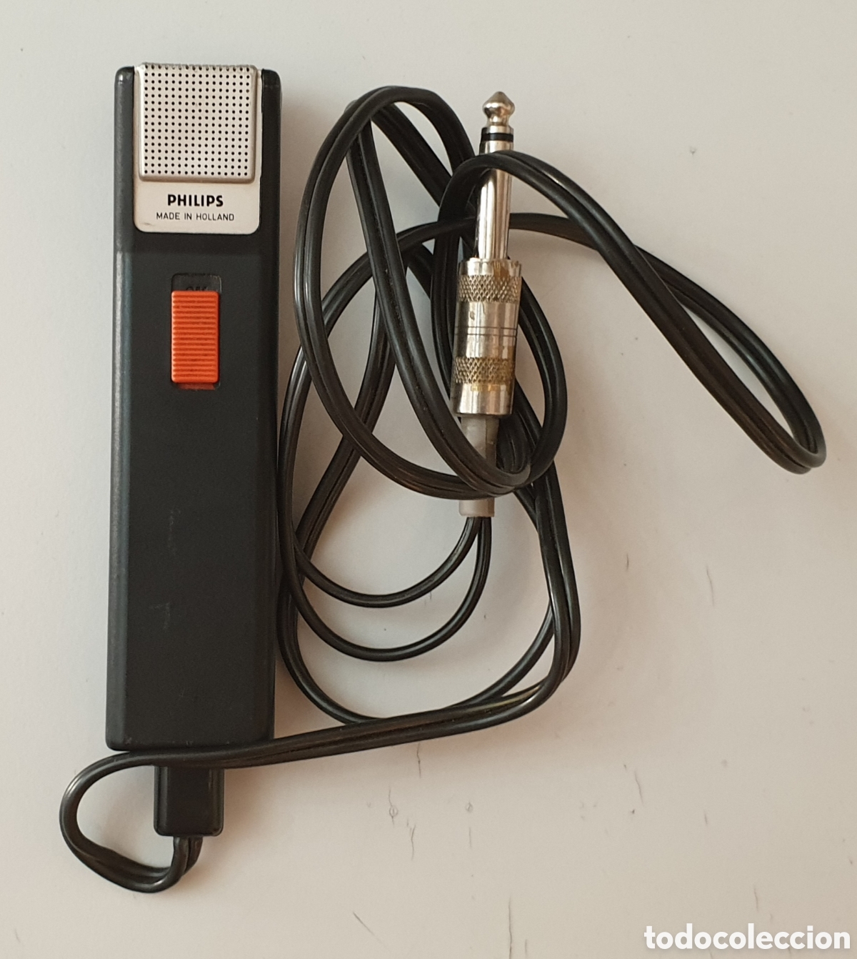 Segunda mano: MICROFONO MIKROFON MIC PHILIPS N8200 HOLANDA 1970s - Foto 1