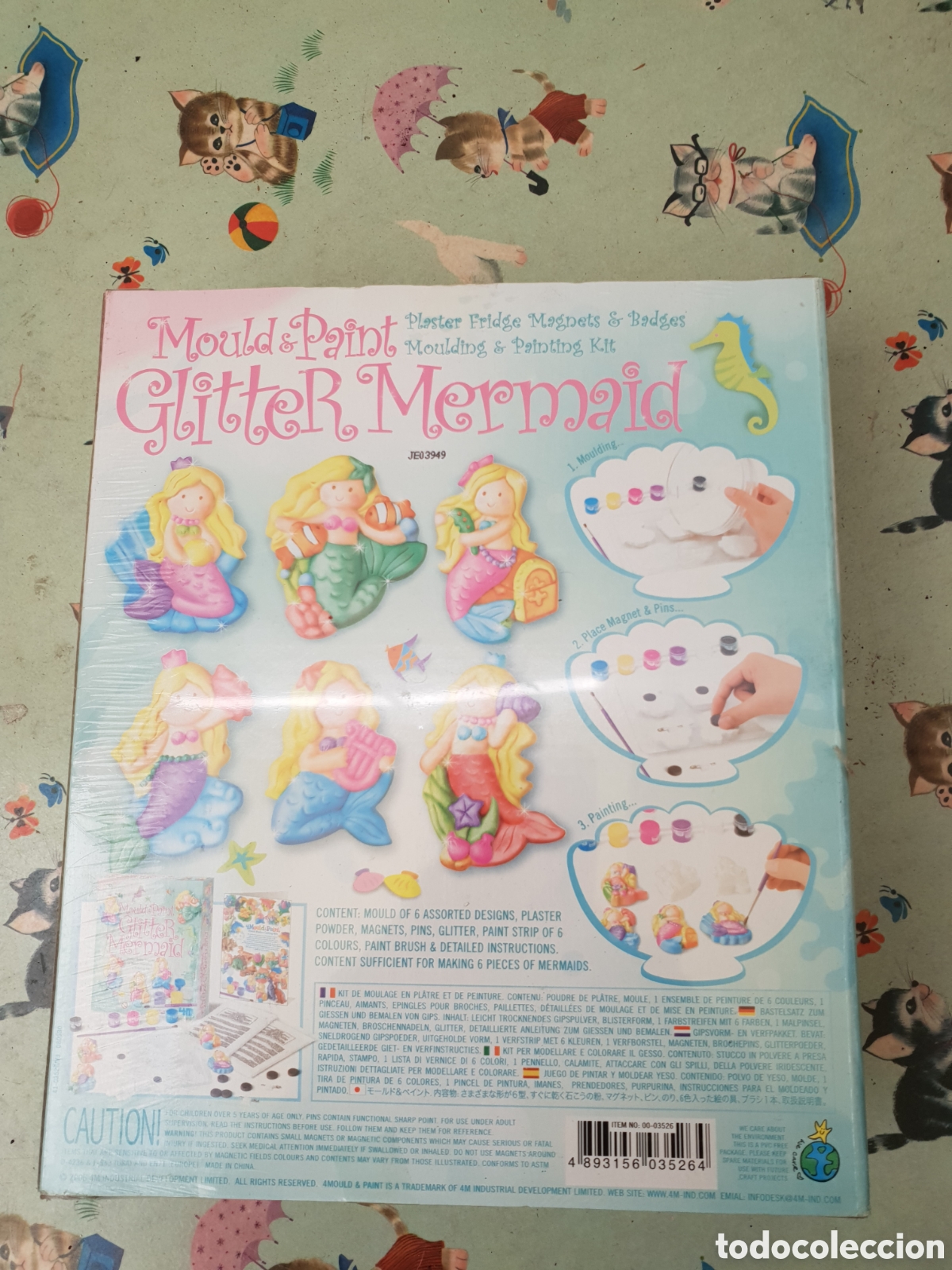 Segunda mano: Juego para moldear y pintar yeso &ndash; Sin abrir - Foto 2