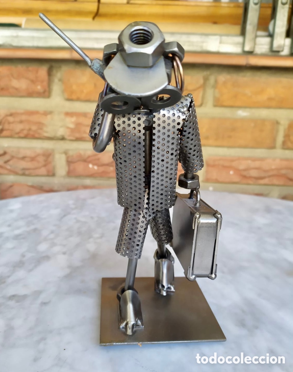 Segunda mano: Figura/Mu&ntilde;eco de metal - Foto 3