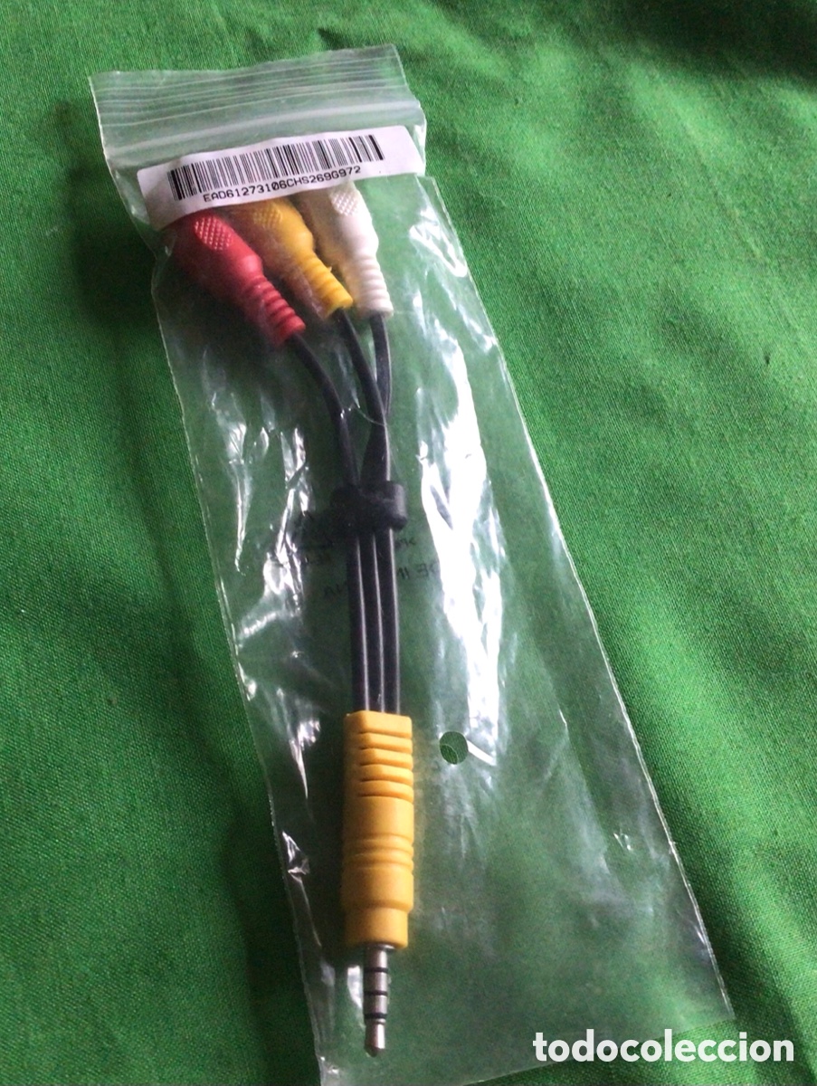 Segunda mano: CABLE V&Iacute;DEO RCA A JACK - Foto 2