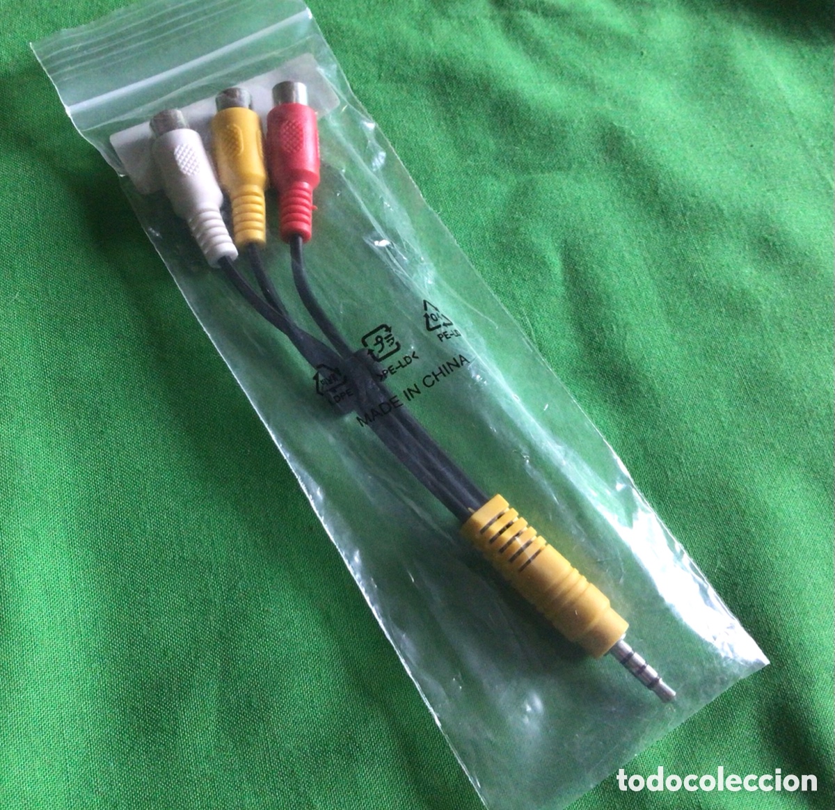 Segunda mano: CABLE V&Iacute;DEO RCA A JACK - Foto 1