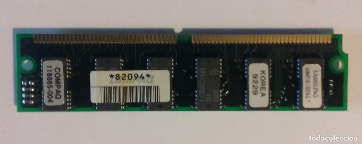 Segunda mano: M&oacute;dulo de memoria SIMM. Compaq 82094 - Foto 1