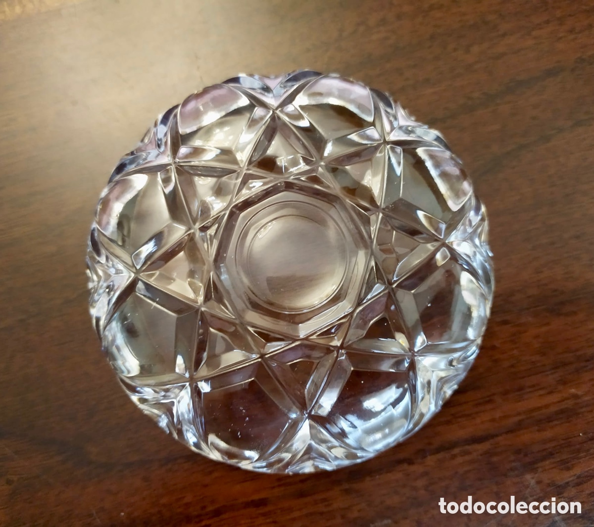 Segunda mano: Joyero/caja de cristal tallado - Foto 5