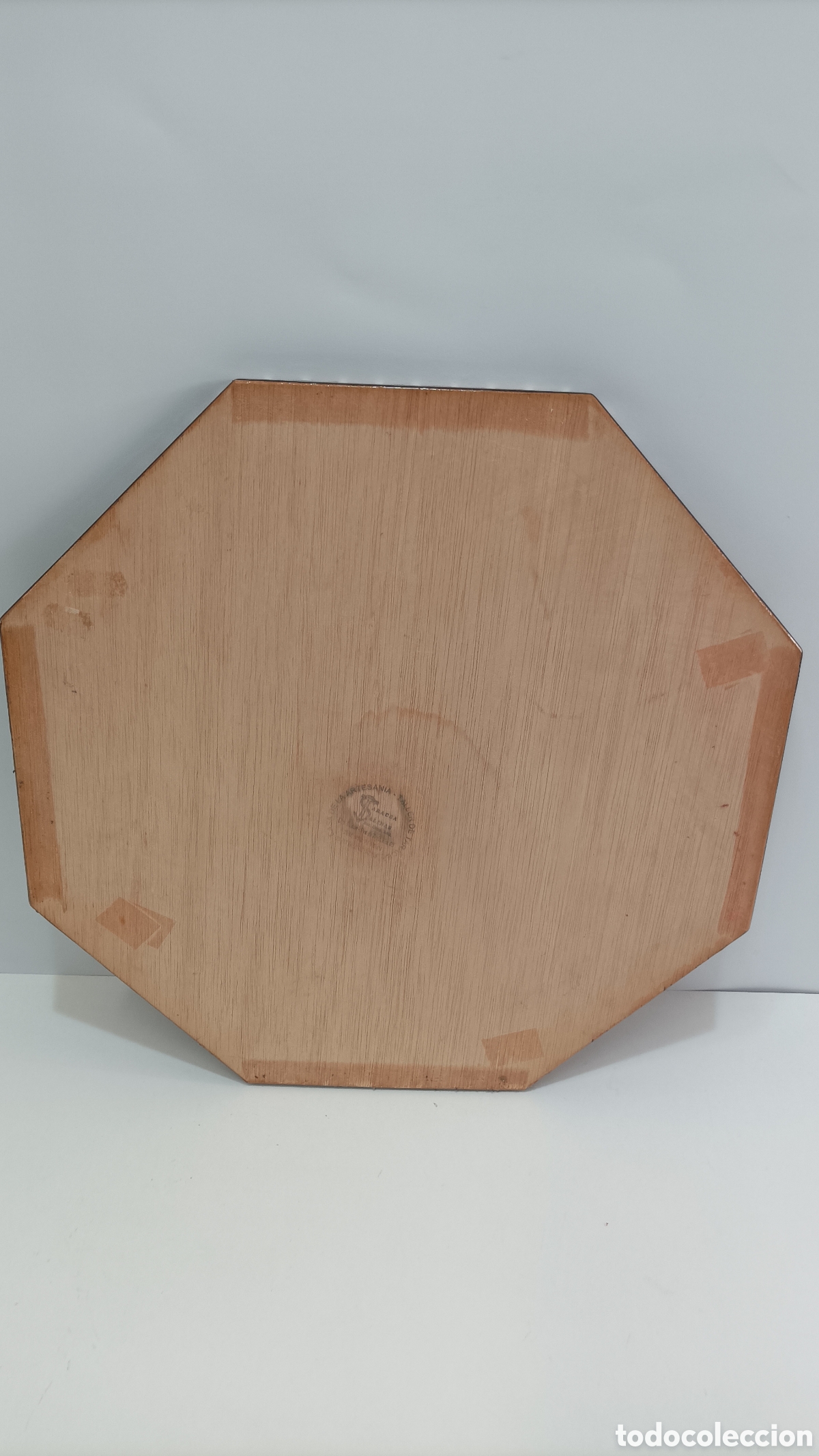 Segunda mano: Bandeja de madera artesanal de taracena - Foto 5
