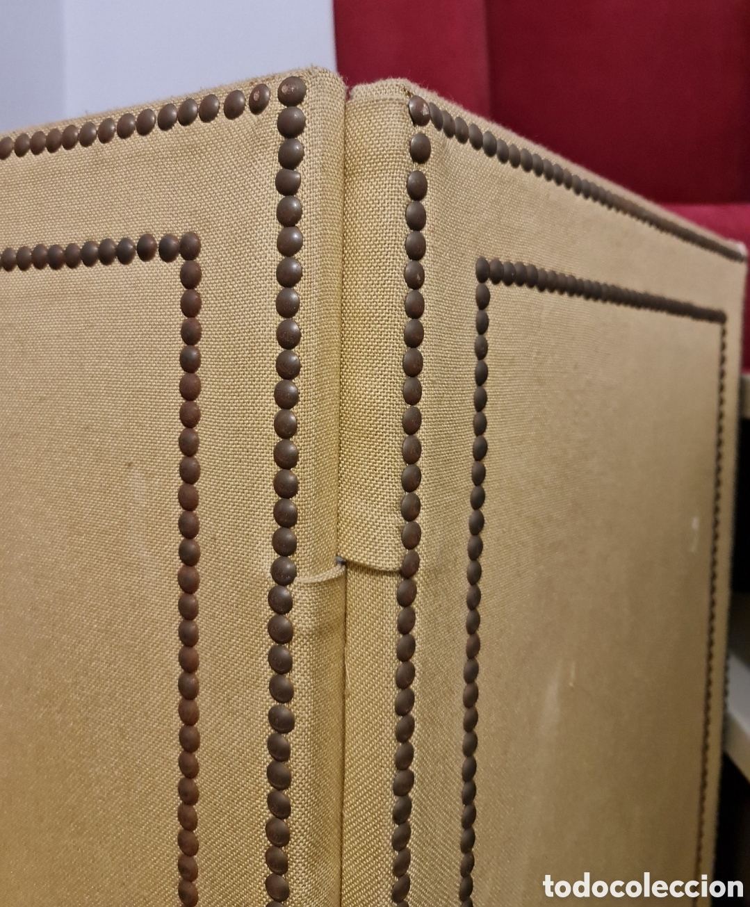 Segunda mano: Biombo tapizado - Foto 2