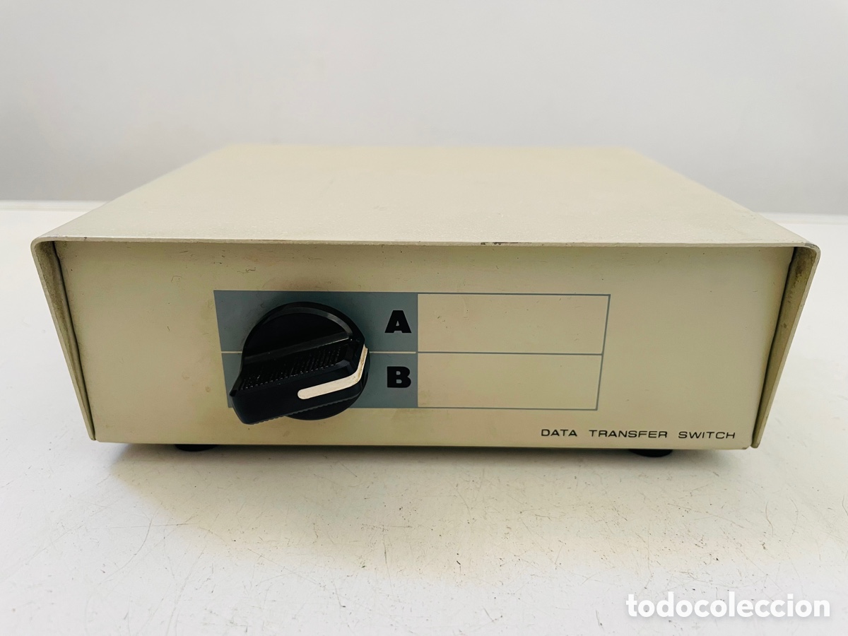 Segunda mano: Transfer Data Switch Retro Computer Vintage - Foto 1