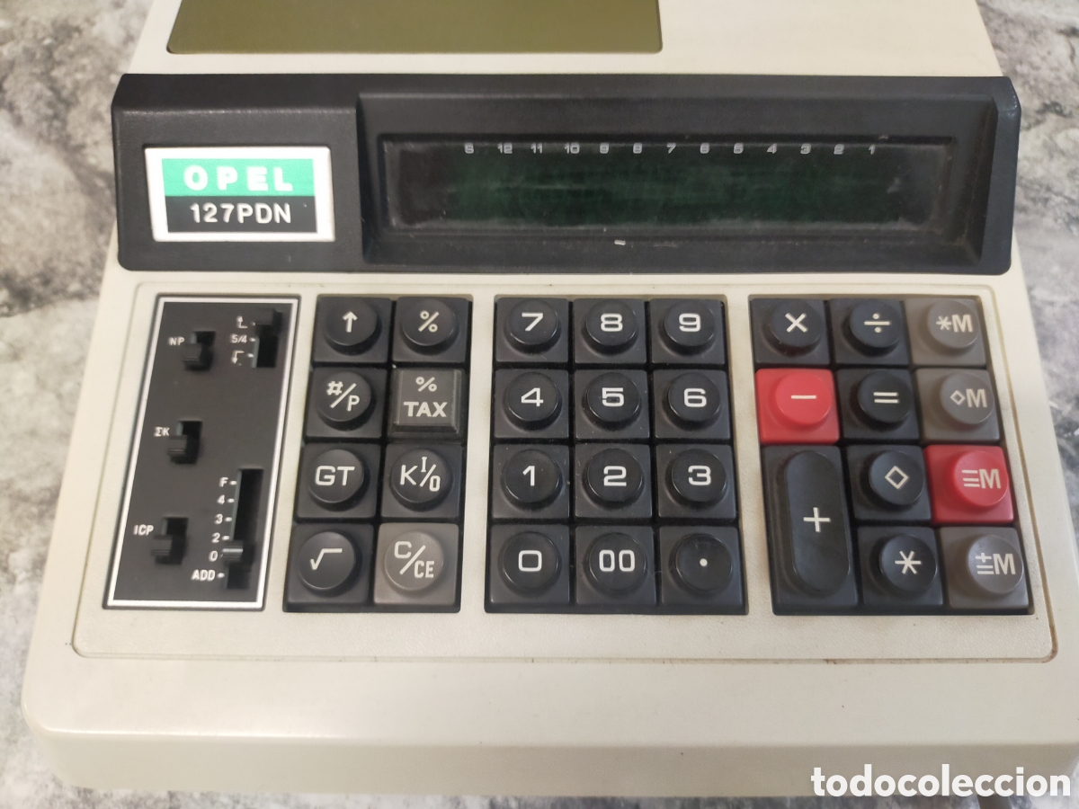 Segunda mano: Calculadora OPEL 127 PDN - Foto 3