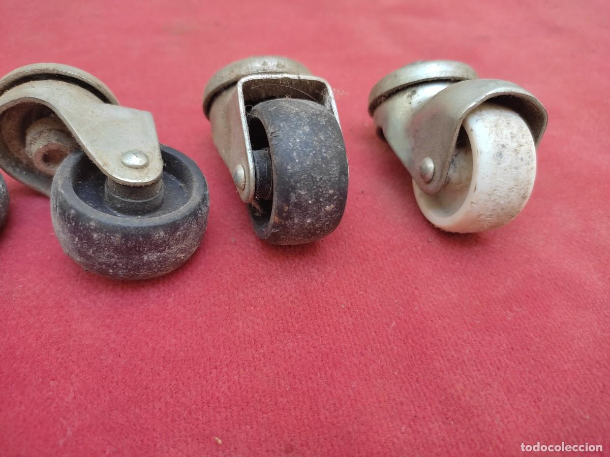Segunda mano: 5 ruedas de recambio de muebles vintage - Foto 6