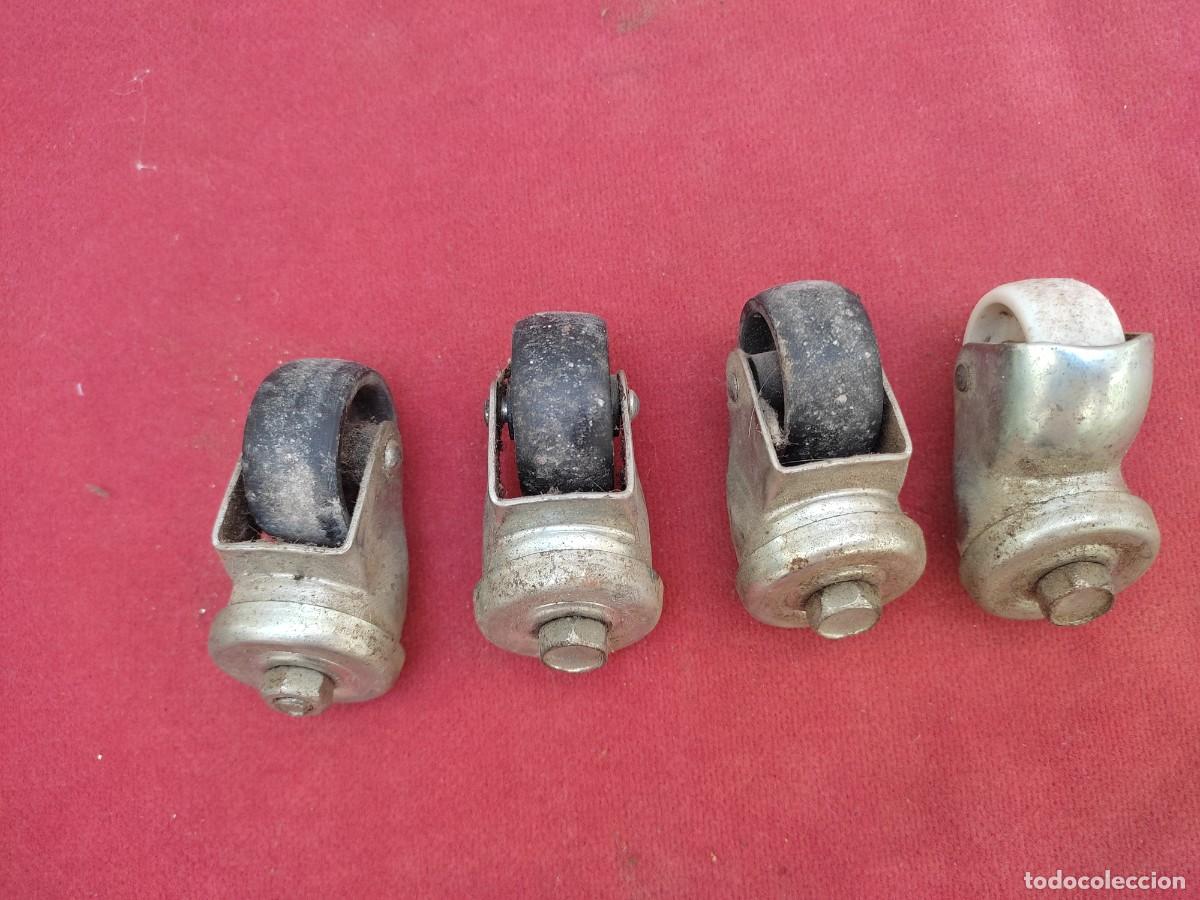 Segunda mano: 5 ruedas de recambio de muebles vintage - Foto 8