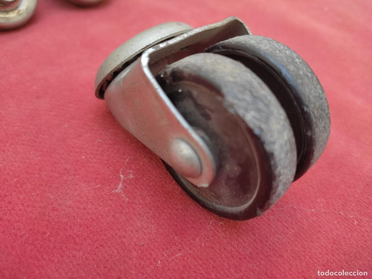 Segunda mano: 5 ruedas de recambio de muebles vintage - Foto 9