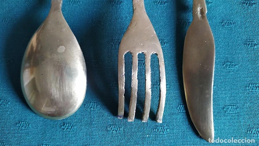 Segunda mano: CUBIERTOS DECORACI&Oacute;N EN BRONCE - Foto 8