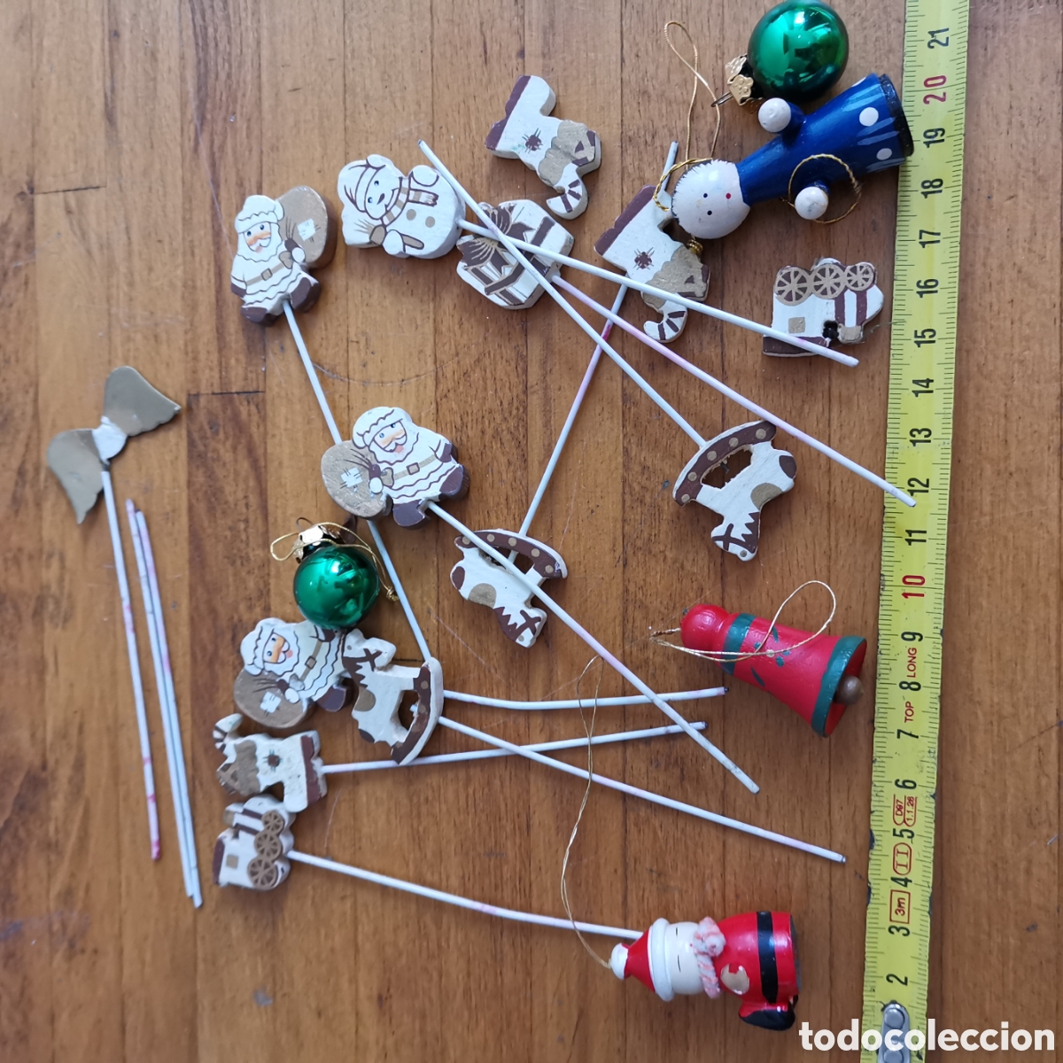 Segunda mano: Peque&ntilde;o lote de adornos de Navidad - Foto 1