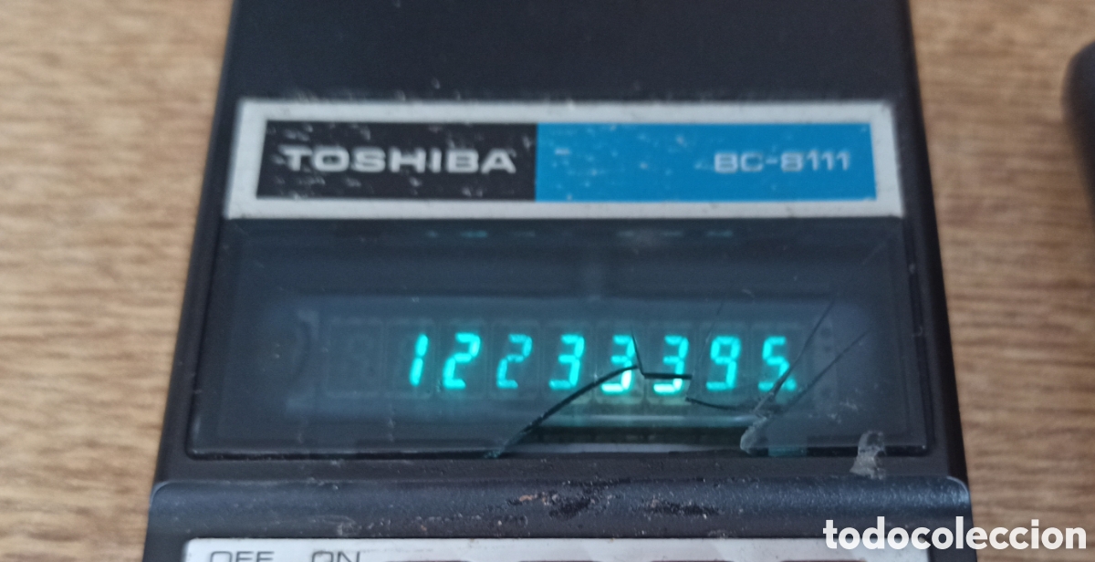 Segunda mano: calculadora TOSHIBA BC-8111 - Foto 2