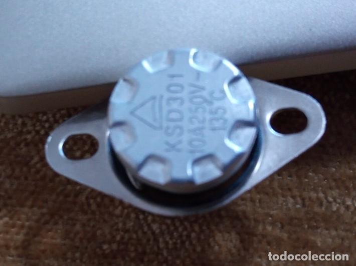 Segunda mano: INTERRUPTOR T&Eacute;RMICO KSD301 10A250V-135&ordm;C - Foto 1