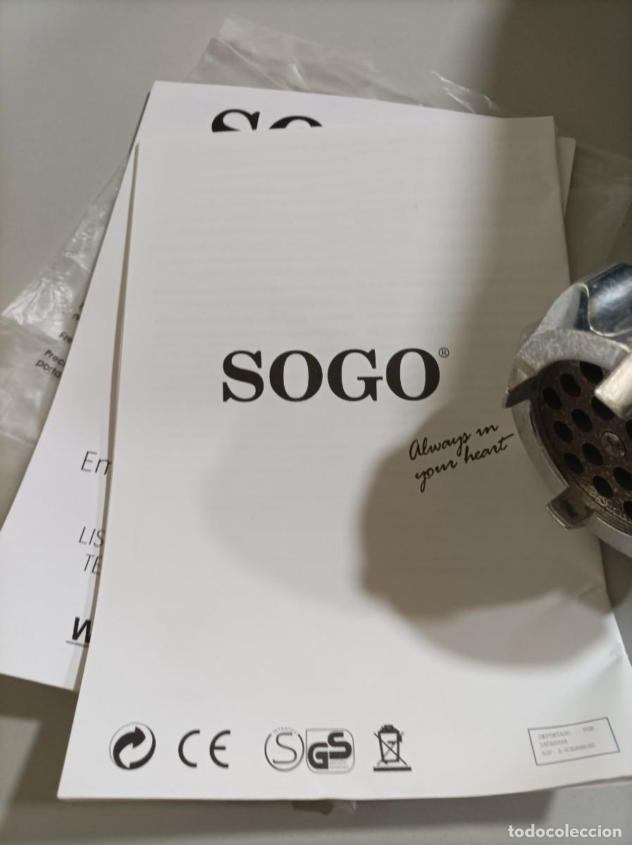 Segunda mano: Picadora de Carne el&eacute;ctrica SOGO - Foto 5