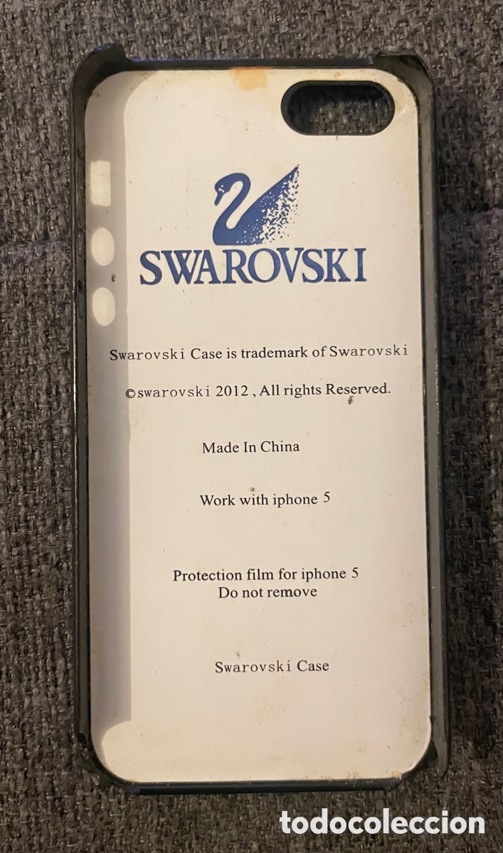 Segunda mano: FUNDA MOVIL A&Ntilde;O 2012 SWAROVSKI para iphone 5 - Foto 2
